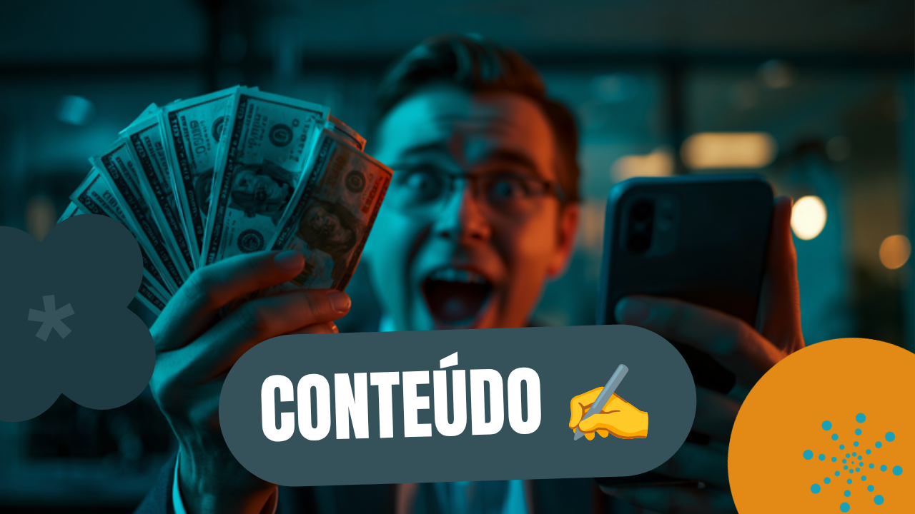 Profissional de marketing digital criando conteúdo visual em laptop para redes sociais de empresa em Fortaleza