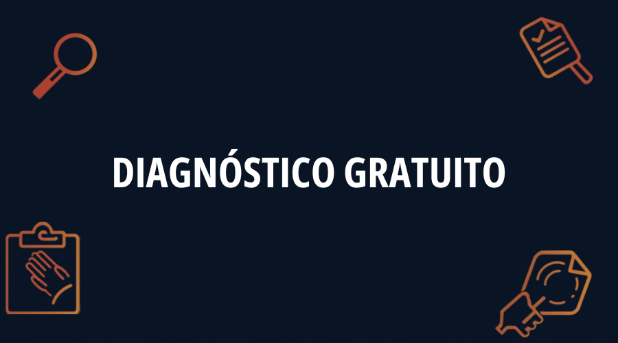 Especialista em marketing digital apresentando um diagnóstico gratuito para empresário em Fortaleza