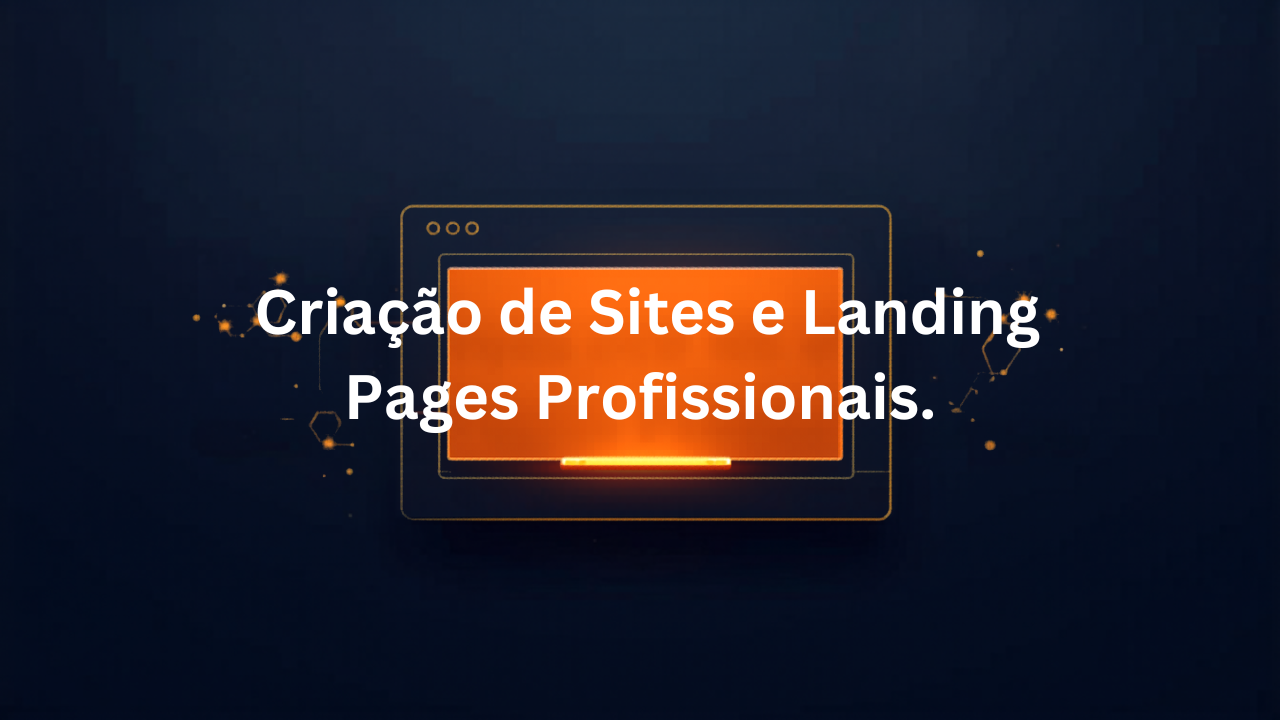 Criação de sites e landing pages profissionais