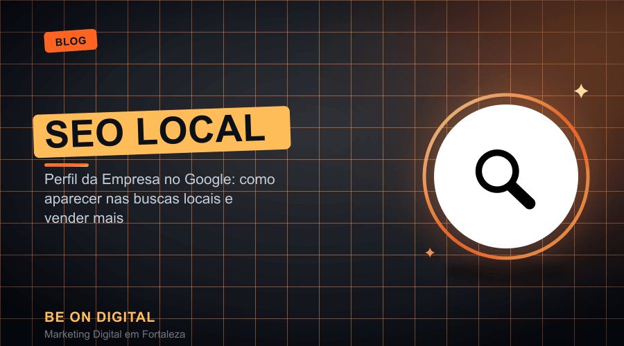 Perfil da Empresa no Google aberto no celular, mostrando localização, avaliações e informações de contato de um negócio local