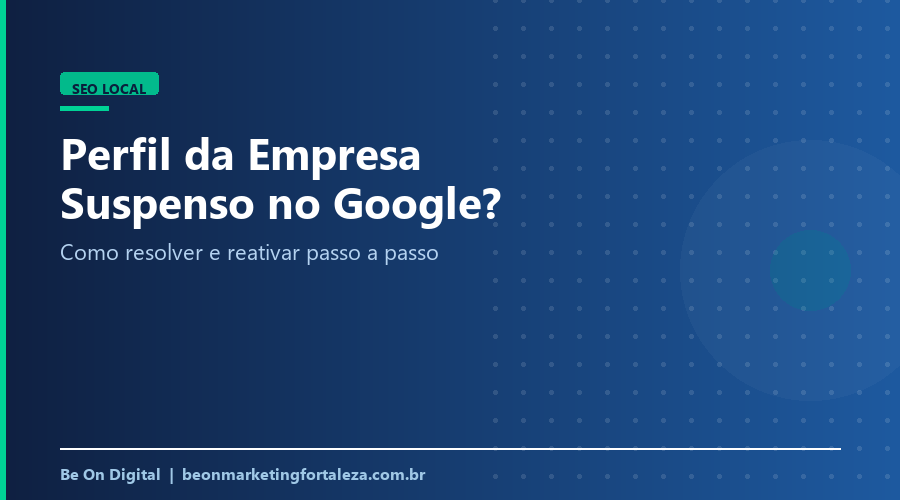 Perfil da Empresa Suspenso? Passo a Passo para Reativar