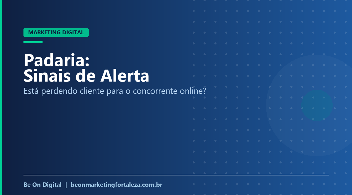 Sinais de que Sua Padaria Está Perdendo Cliente para o Concorrente Online