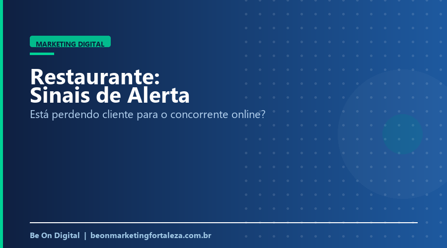 Sinais de que Seu Restaurante Está Perdendo Cliente para o Concorrente Online
